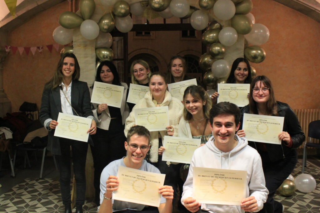 Soirée de remises des diplômes de BTS