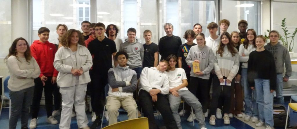 Atelier d’écriture avec un auteur en 1G 