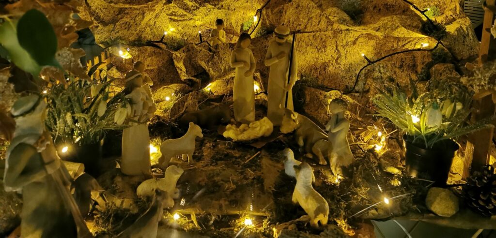 La crèche à Notre Dame