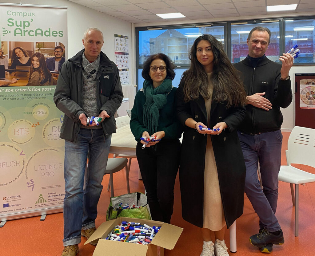 Contribution au recyclage des fournitures scolaires