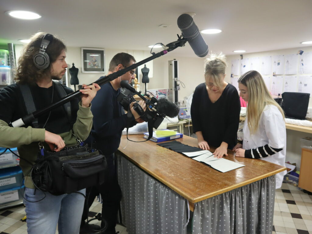 Reportage de France 3 à l&rsquo;atelier Mode