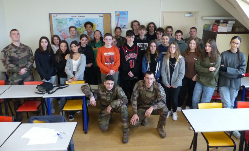 <strong>Rencontre avec les militaires de l’opération « Sentinelle »</strong>