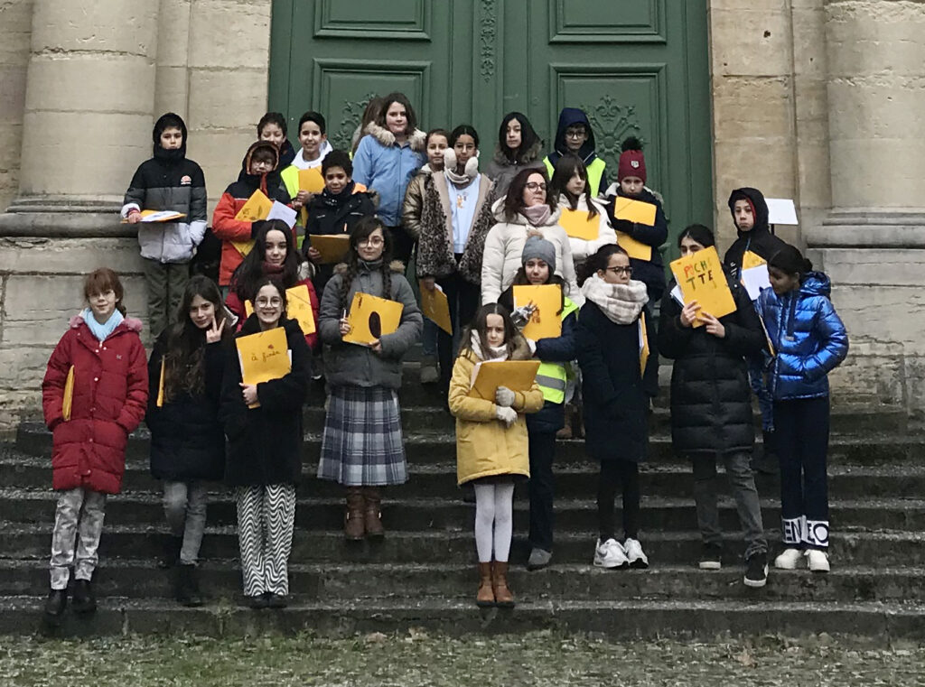 Les CM2 en visite au musée d&rsquo;art sacré de Dijon