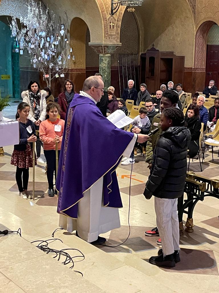 Première étape du Baptême pour nos élèves