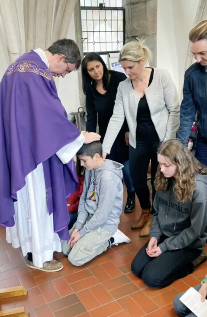 Une troisième étape vers le baptème