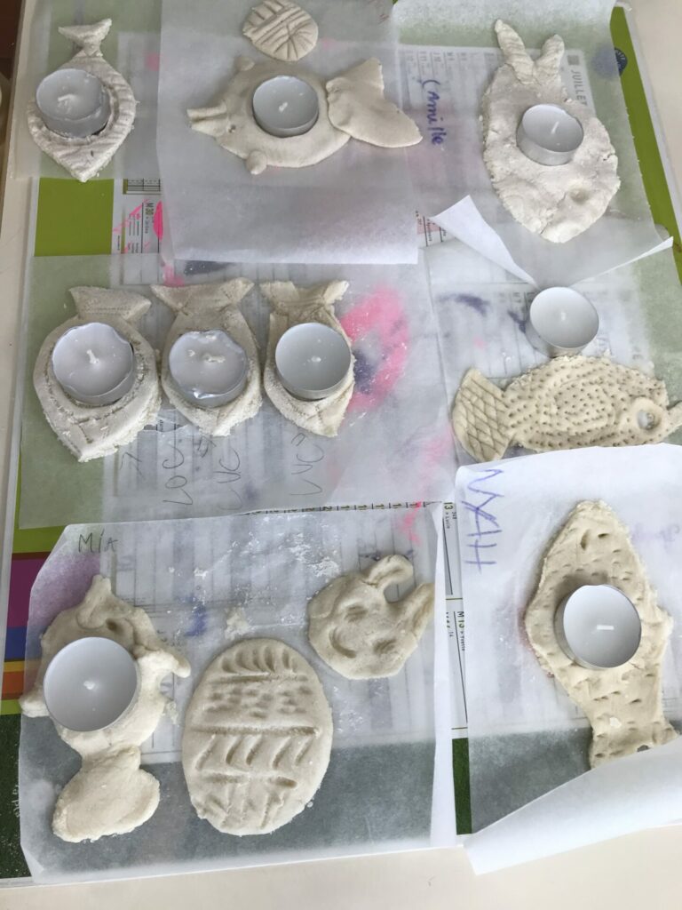 Atelier pâte à sel pour les CM1