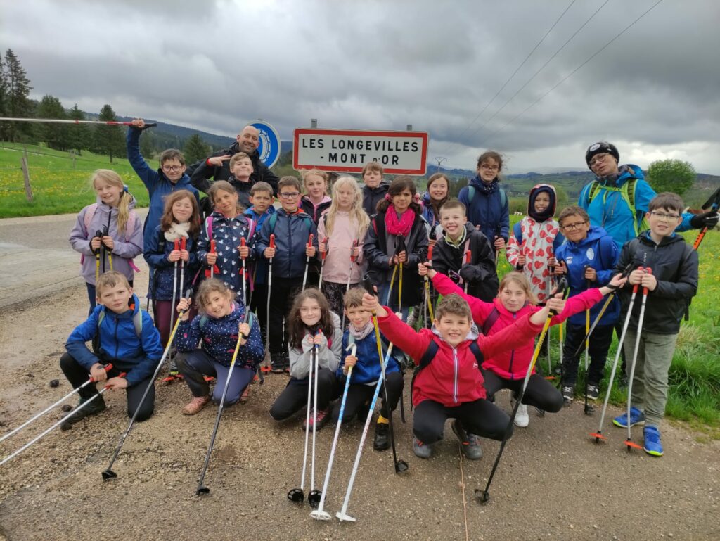 Les CM1 dans le Jura pour 1 semaine