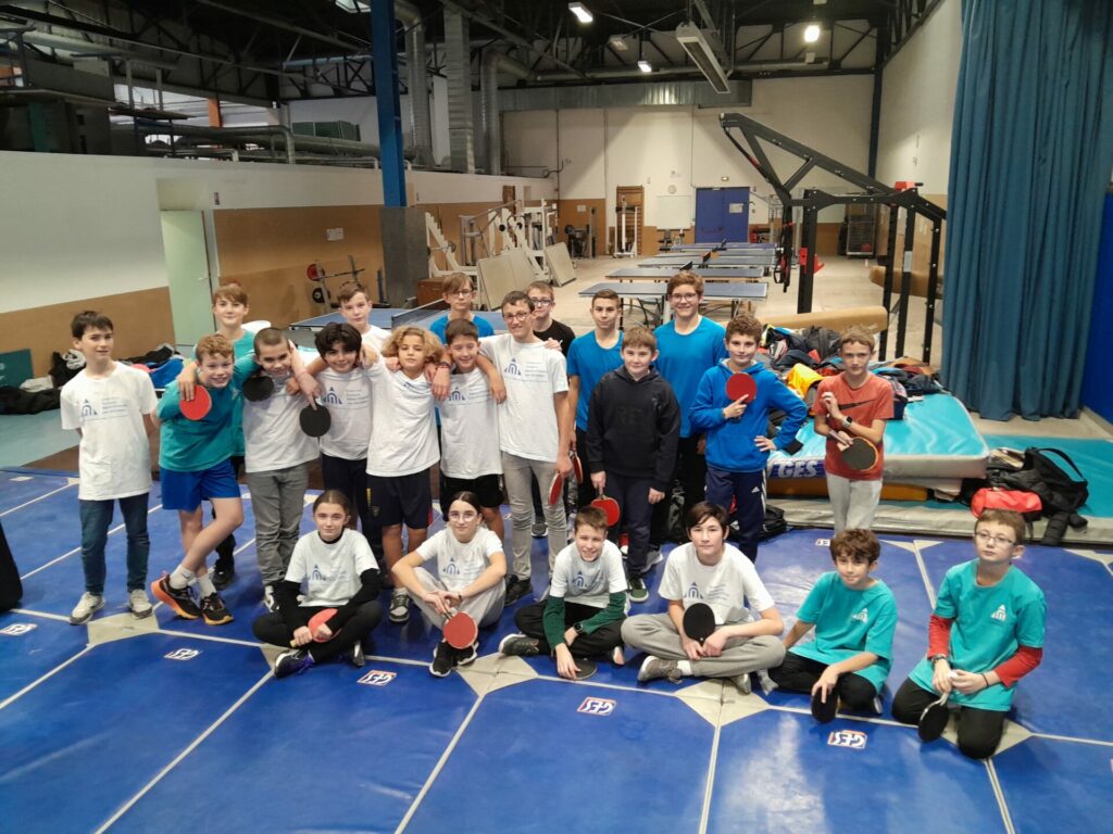UNSS, entre smash et top spin au gymnase !