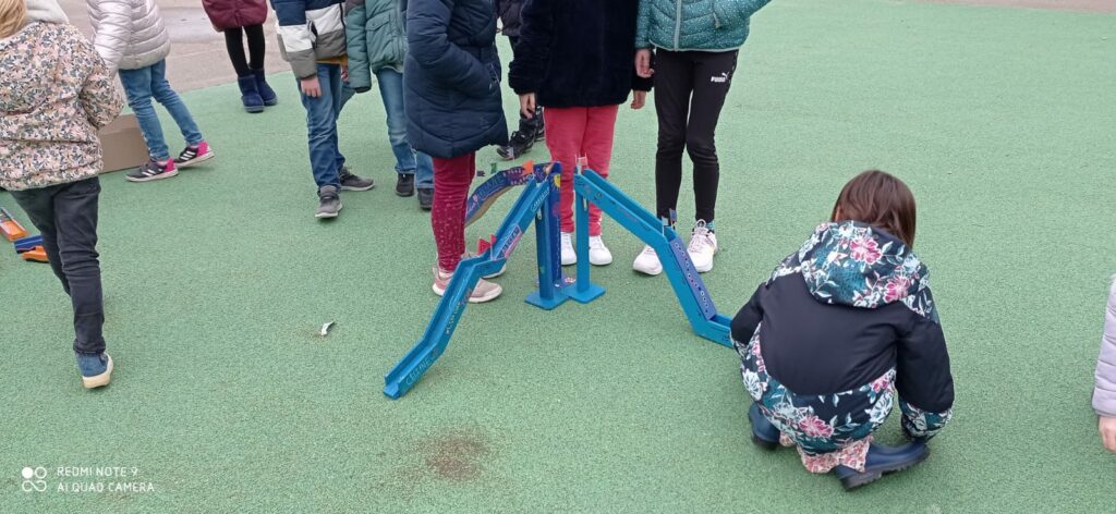 Nos parcours de billes sont prêts!