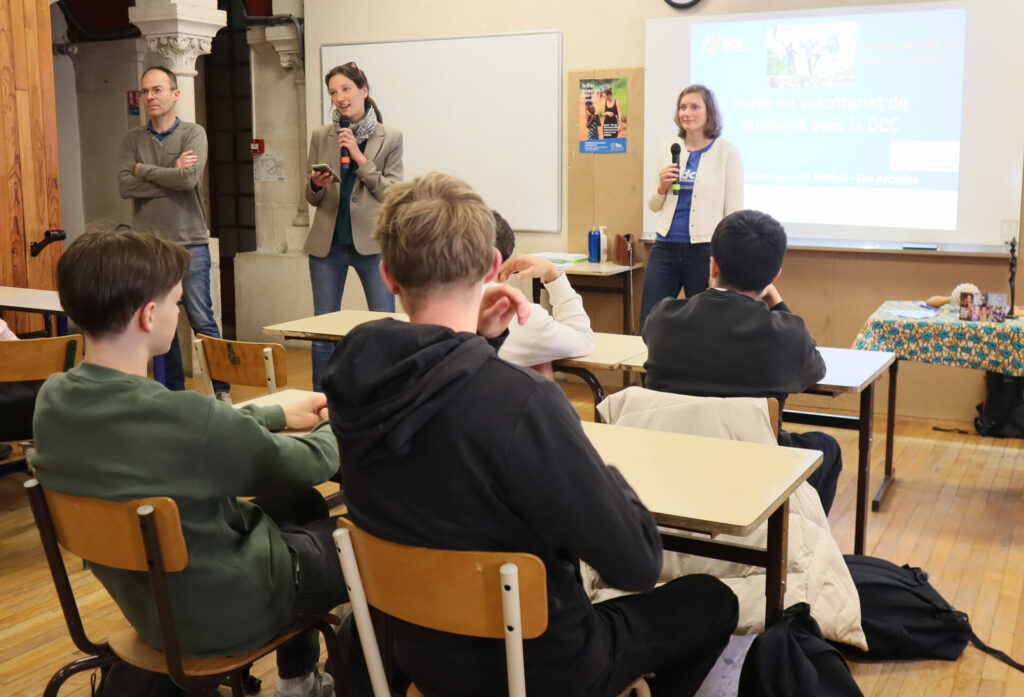 Les élèves de Seconde GT sensibilisés au volontariat international
