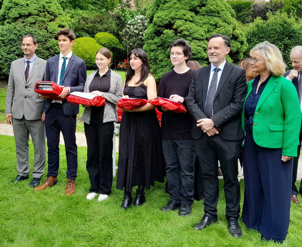 4 élèves primés au Concours Nationale de la Résistance et de la Déportation