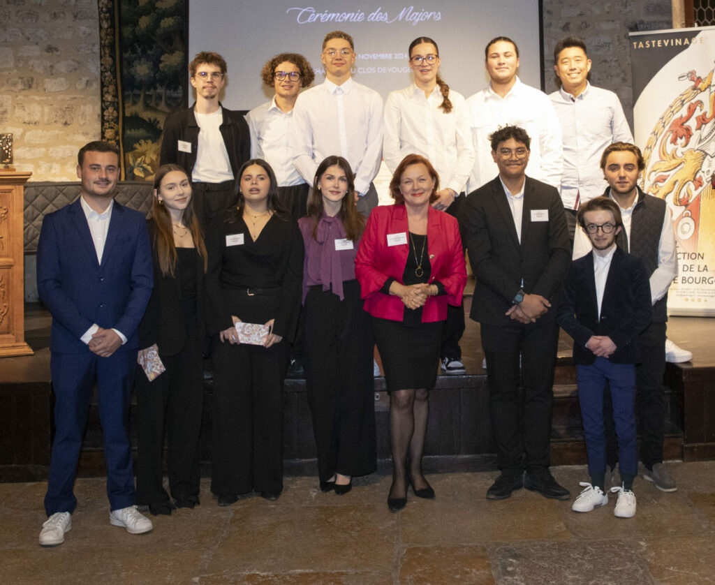 BTS Communication et FCIL en action au château du Clos Vougeot