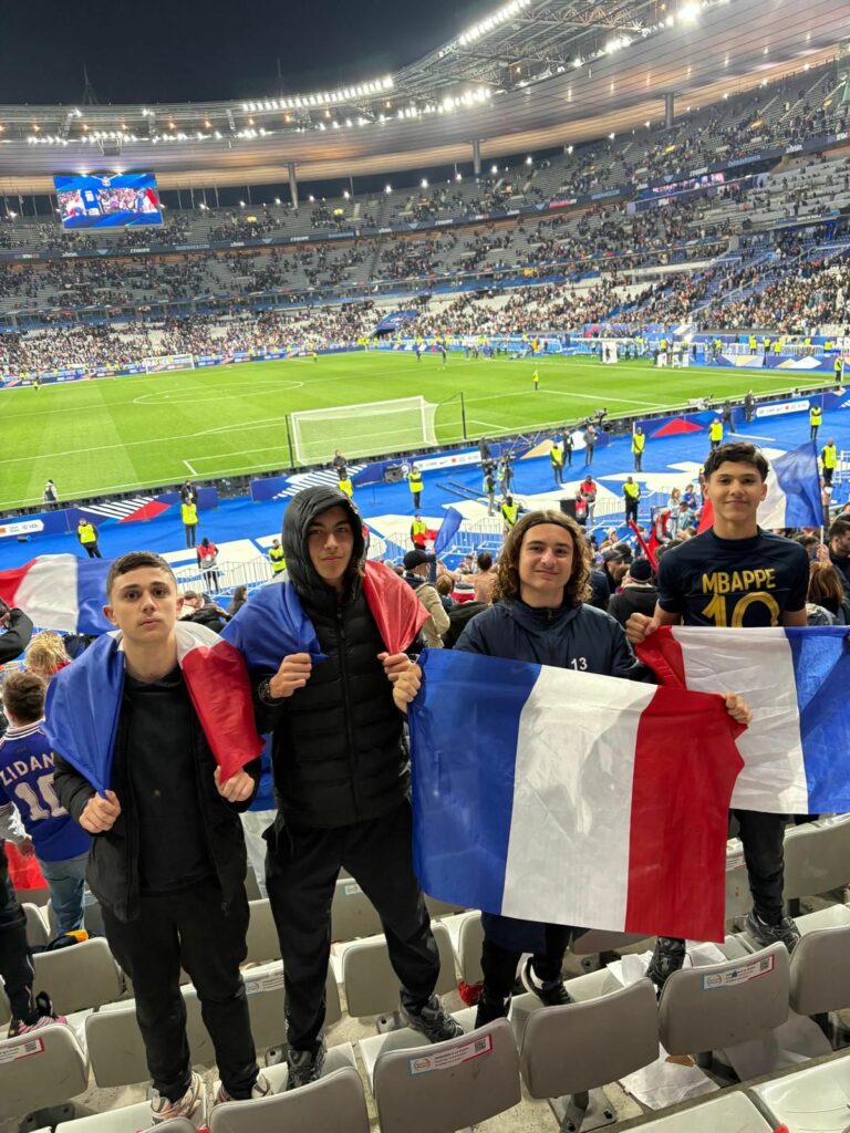 Nos lycéens au Stade de France 