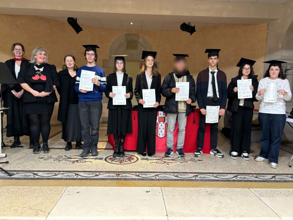 Cérémonie de remise des diplômes Cambridge